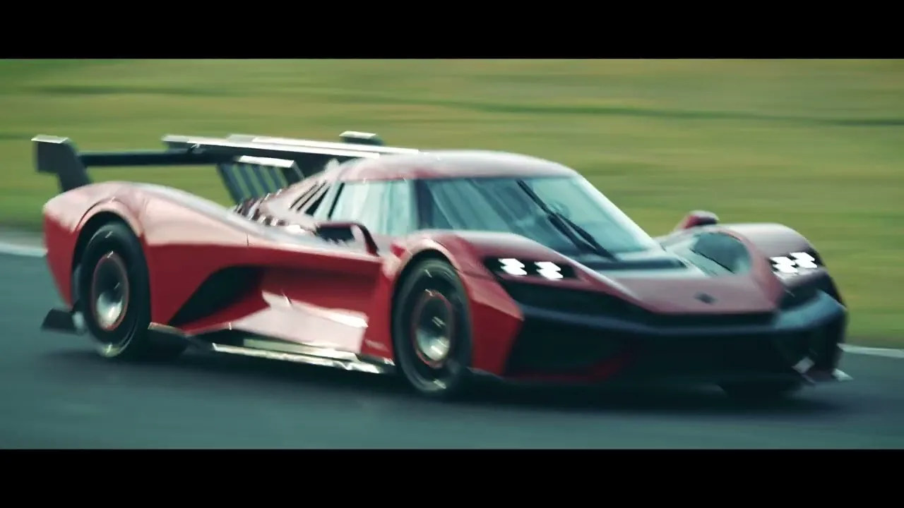 Laffite Automobili Track Test film still